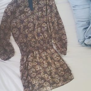Veronica M, size small, paisley